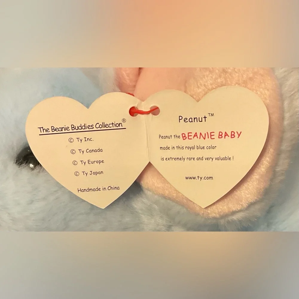 Ty ”Peanut” buddy, beanie and toy set